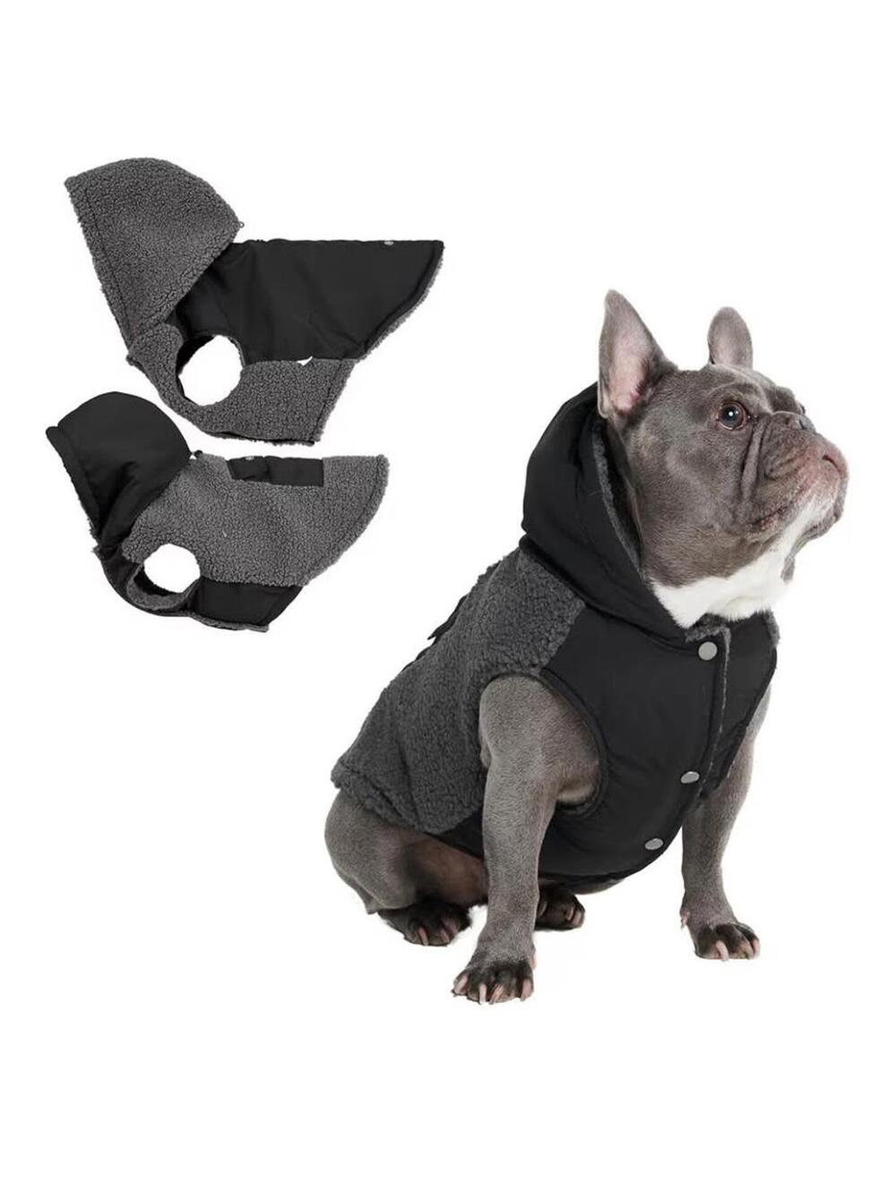 Spark Paws Reversible Dog Hoodie
Sweater for Winter Cold size M